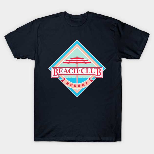 Beach Club Resort II T-Shirt by Lunamis